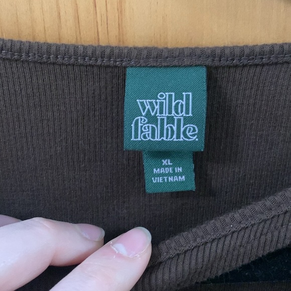 Brown cutout dress - Picture 2 of 3